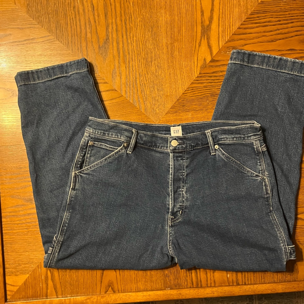 GAP Relaxed Blue Jeans with Casual Indigo Wash